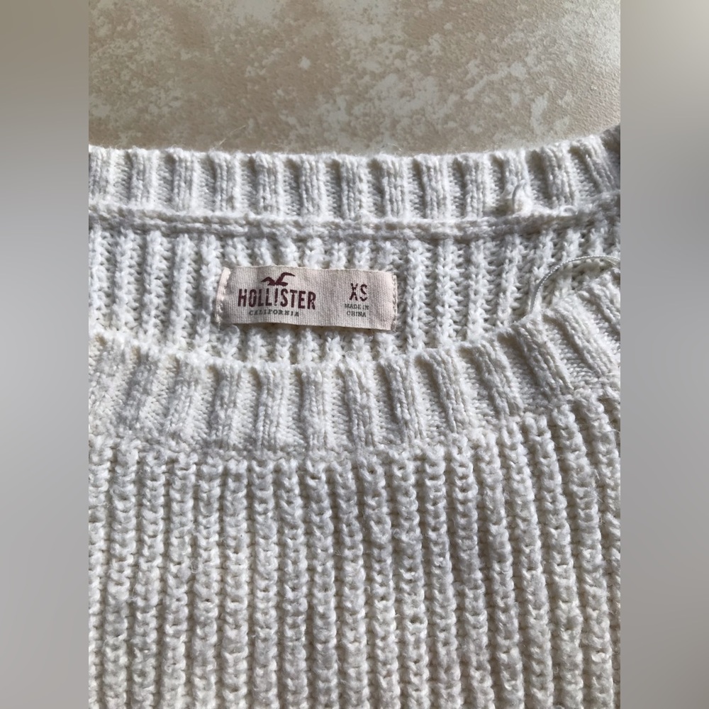 Y2K Hollister ivory sweater dress - Picture 3 of 12
